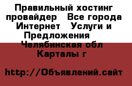 Правильный хостинг провайдер - Все города Интернет » Услуги и Предложения   . Челябинская обл.,Карталы г.